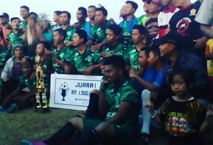 BAMA FC JUARA BERTAHAN WUKIRSARI CUP 2017