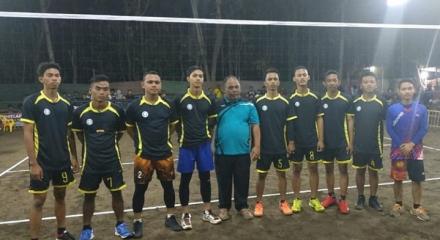 Final Turnamen Bola Voli dalam Semarak HUt Desa Ke-95