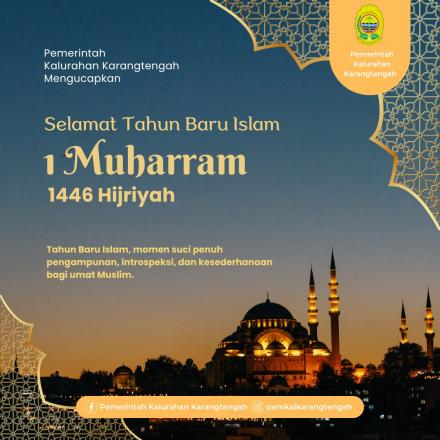 Selamat Tahun Baru Islam 1 Muharram 1446 H