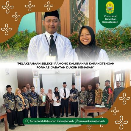 Seleksi Pamong Kalurahan Karangtengah 